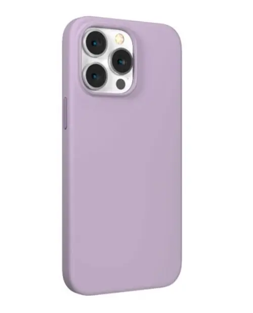 Protectie Spate Devia Nature Series pentru Apple iPhone 14 (Mov)