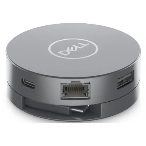 Docking Station Dell 6-in-1 DA305, 2 x USB 3.1 Gen 2, 1 x USB-C, 1 x HDMI, 1 x DisplayPort, 1 x RJ45, Gri