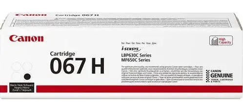 Toner Canon CRG067HBK, acoperire 3100 pagini (Negru)