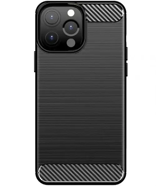 Husa Protectie Spate Forcell 5903396164880 pentru Apple iPhone 14 Pro, Carbon (Negru)