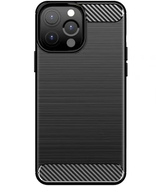 Husa Protectie Spate Forcell 5903396164880 pentru Apple iPhone 14 Pro, Carbon (Negru)