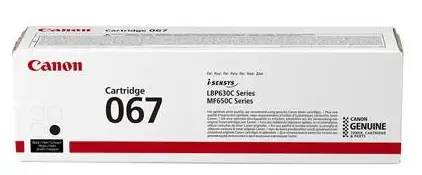 Toner Canon CRG-067BK, acoperire 1.300 pagini (Negru)