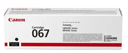 Toner Canon CRG-067BK, acoperire 1.300 pagini (Negru)