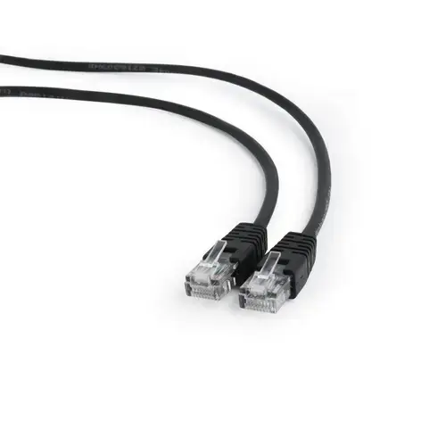 Cablu UTP Gembird PP12-10M/BK, CAT5e, 10m (Negru)