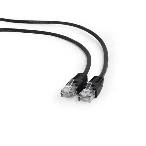 Cablu UTP Gembird PP12-10M/BK, CAT5e, 10m (Negru)