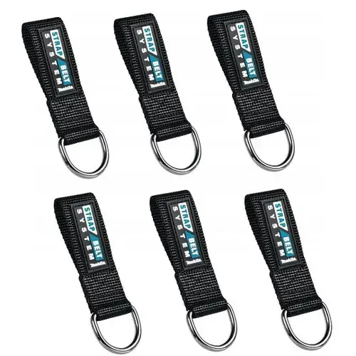 Set 6 agatatoare Makita, Negru