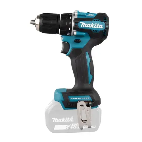 Masina de gaurit si insurubat Makita DDF487Z, 18 V, 40 Nm, Tehnologia XPT, 1700 RPM, Fara acumulator/incarcator (Negru/Albastru)
