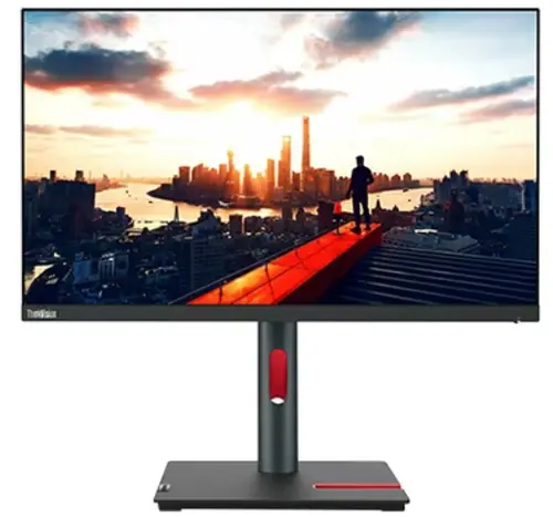 Monitor IPS LED Lenovo 23.8inch ThinkVision P24h-30, QHD (2560 x 1440), HDMI, DisplayPort, Pivot (Negru)