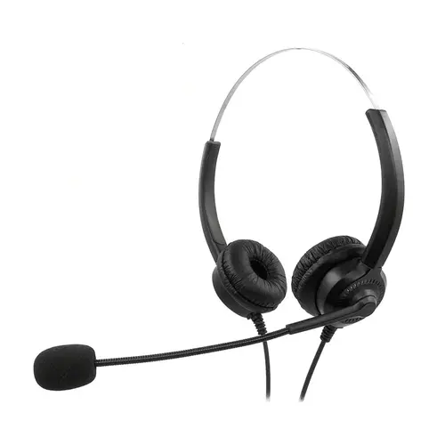 Casti Stereo MediaRange MROS304, USB 2m, Microfon (Negru)