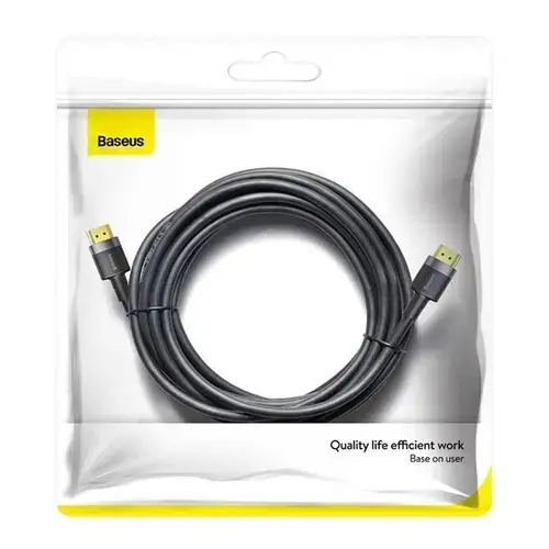 Cablu HDMI Baseus CADKLF-H01, HDMI 2.0, 4K, 5 m (Negru)