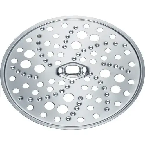 Disc din otel inoxidabil pentru razuire grosiera,compatibil cu robotii de bucatarie Bosch  MUM4/MUM5