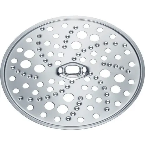 Disc din otel inoxidabil pentru razuire grosiera,compatibil cu robotii de bucatarie Bosch  MUM4/MUM5