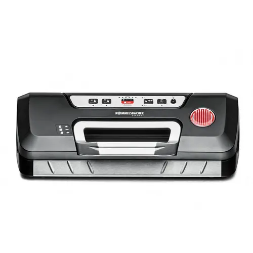 Aparat de vidat Rommelsbacher VAC285, capacitate 9 L, 110 W (Negru/Argintiu)