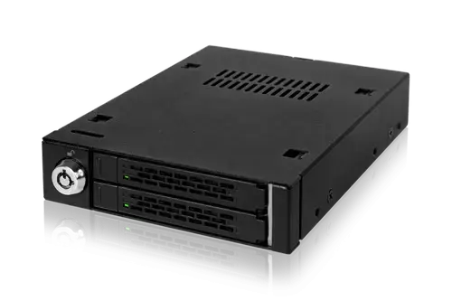 Rack Portabil Icy Dock ToughArmor MB992SK-B Backplane, 2x 6.3cm SATA I-III la 1x3.5inch HDD/SSD (Negru)