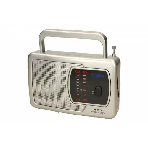 Radio Eltra Maria, 500 mW, FM, LW (Argintiu/Negru)