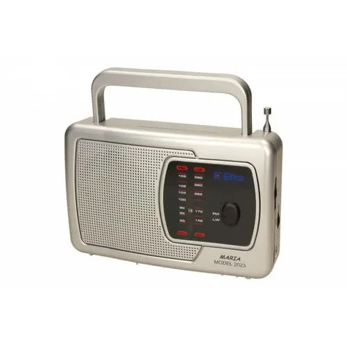 Radio Eltra Maria, 500 mW, FM, LW (Argintiu/Negru)