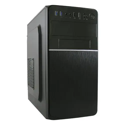 Carcasa LC Power LC-2015MB-ON, Mini Tower, mATX, Fara sursa (Negru)
