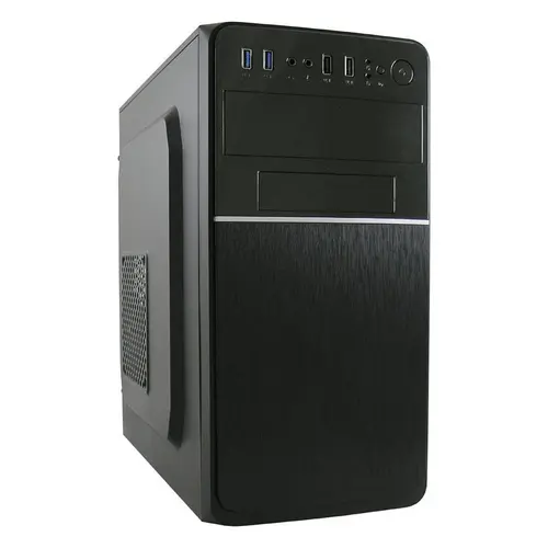 Carcasa LC Power LC-2015MB-ON, Mini Tower, mATX, Fara sursa (Negru)