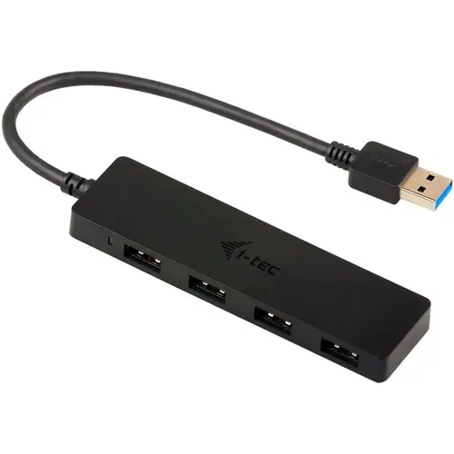 HUB USB I-TEC 4x USB-A 3.0 (U3HUB404) (Negru)
