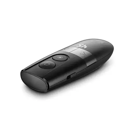 Pointer cu laser MediaRange, Wireless, 4 butoane (Negru/Argintiu)