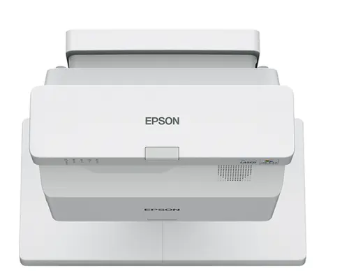 Videoproiector EPSON EB-770F, Full HD (1920 x 1080), VGA, HDMI, Wireless, 4100 lumeni, Difuzor 16W, Ultra short throw (Alb)