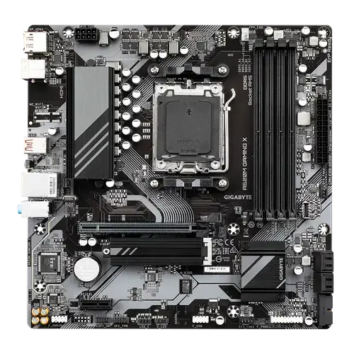 Placa de baza Gigabyte A620M GAMING X, AM5, 4x DDR5, 1x DisplayPort, 1x HDMI, 1x PCIe x16, 1x PCIe x1, 1x M.2, 4x SATA 6Gbps, mATX