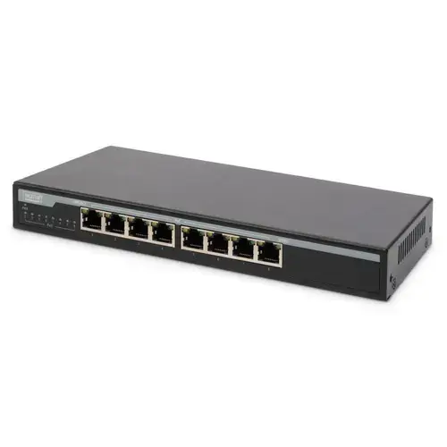 Comutator PoE Gigabit Ethernet, Digitus, DN-95340