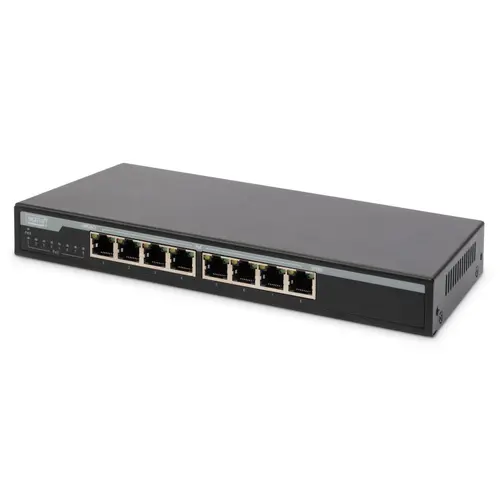 Comutator PoE Gigabit Ethernet, Digitus, DN-95340