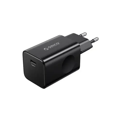 Incarcator Retea Orico PT30-C, 30W, USB-C, QC 3.0, PD 3.0 (Negru)