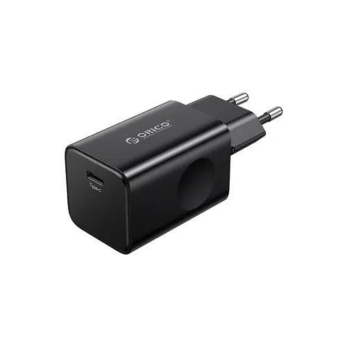 Incarcator Retea Orico PT30-C, 30W, USB-C, QC 3.0, PD 3.0 (Negru)