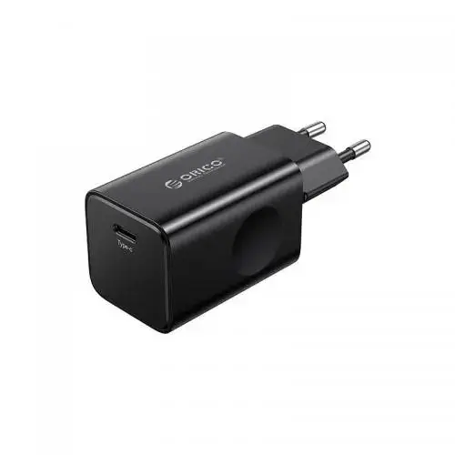 Incarcator Retea Orico PV65-C, 65W, USB-C, QC 3.0, PD 3.0 (Negru)