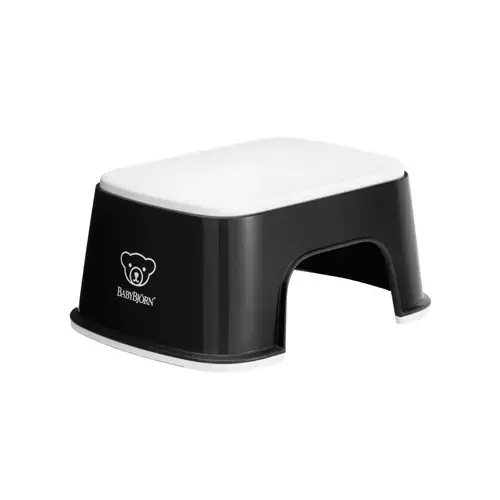 Treapta inaltator pentru baie BabyBjorn 061256A (Alb/Negru)