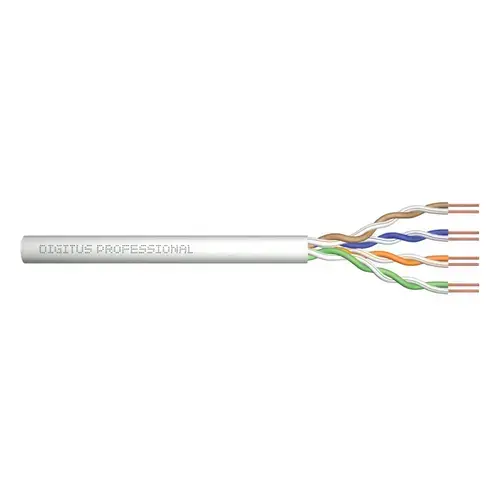 Cablu de retea, Assmann, CAT6, U-UTP, 305 m, Alb ACU-4611-305