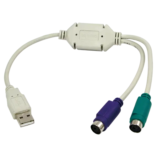 Adaptor, Logilink, AU0004A USB la 2xPS/2, AU0004A