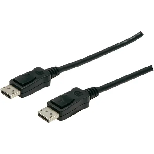 Cablu Assmann, 2 x Displayport tata, 1m, Negru