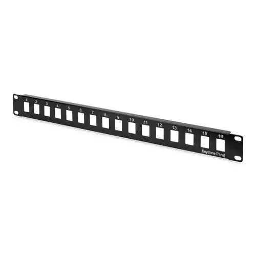 Panou de corectie cu 12 porturi, Digitus, 1U, Negru, DN-91400