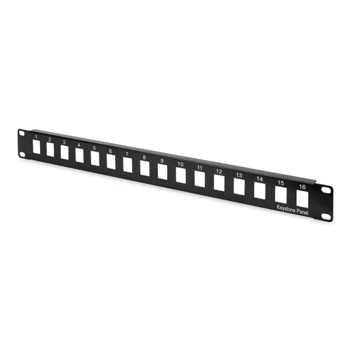 Panou de corectie cu 12 porturi, Digitus, 1U, Negru, DN-91400