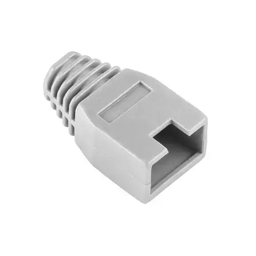 Pachet cu mansoane de protectie pentu conectori modulari , Gembird ,100 bucati , gri