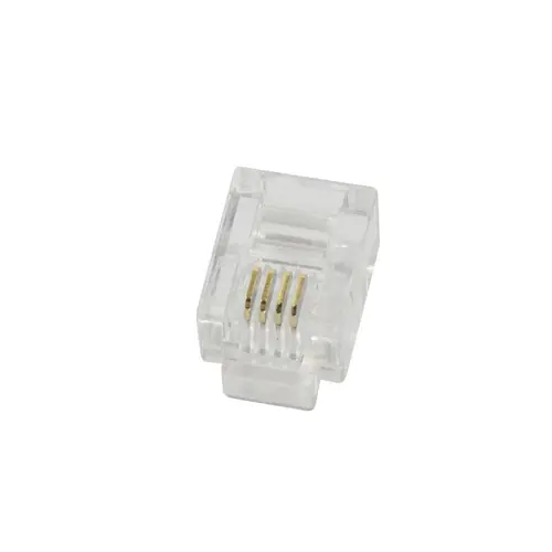 Plug modular Logilink RJ11, 100 buc