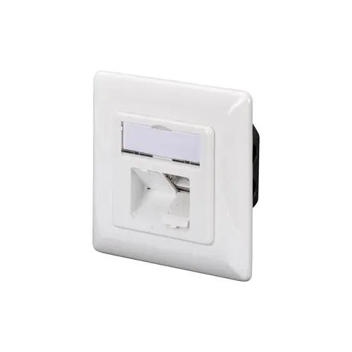 Priza de perete Digitus DN-9005-N RJ-45, Alb