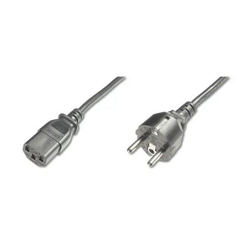 Cablu de alimentare Assmann AK-440110-012-S, Schucko, IEC C13 tata mama, 1.2m