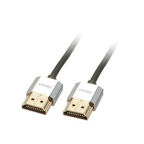 Cablu Lindy LY-41671, HDMI - HDMI, 1m, Argintiu
