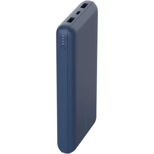 Acumulator Extern Belkin Boost Charge 20000 mAh, USB-A si Tip-C, 15W (Albastru)