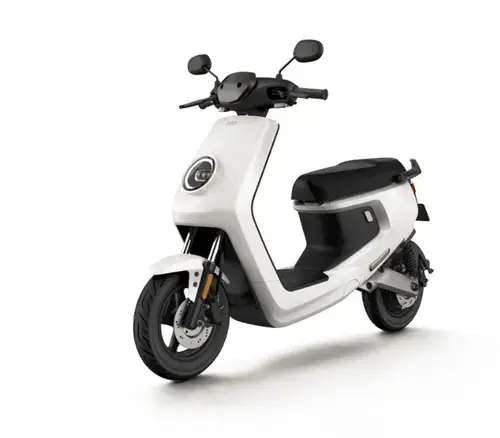 Scuter electric NIU MQi+ Sport, Motor 1200W, Viteza maxima 45km/h, autonomie 45-55km, Cruise control, franare pe disc, GPS (Alb)