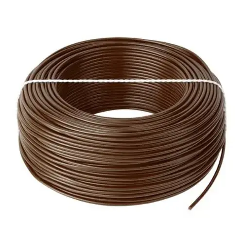 Cablu litat cupru tip LGY, 1 mm, 100 m, Maro