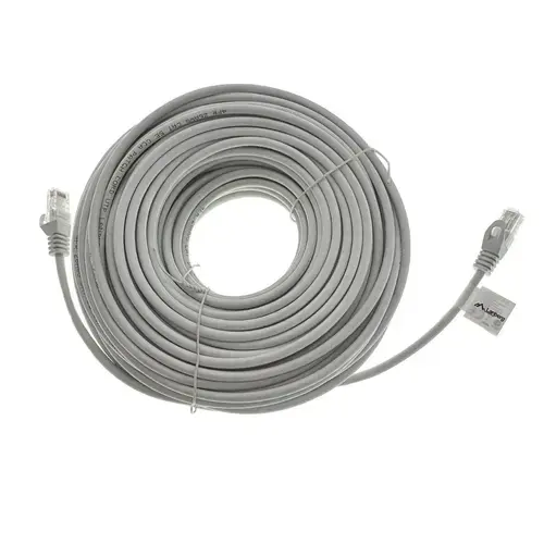 Cablu UTP, Lanberg 42781, cat.5e, mufat 2xRJ45, lungime 30m, AWG 26, 100 MHz, de legatura retea, ethernet, gri