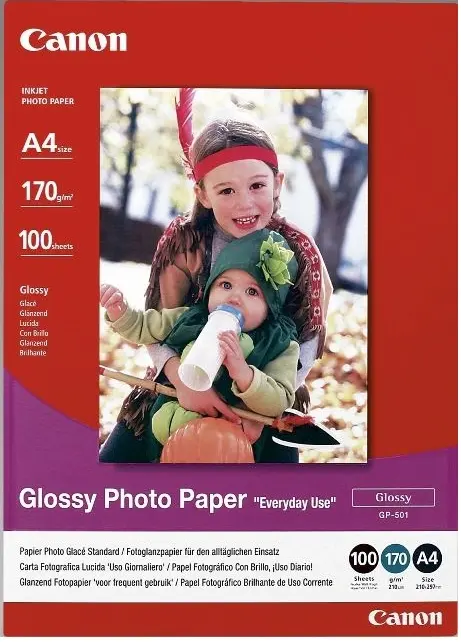 Hartie Foto Canon Glossy GP-501 A4 (100 coli)