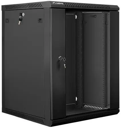 Cabinet metalic Lanberg WF01-6615-10B, 19inch, 15U, 600 x 600