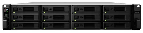 NAS Synology RS3618xs, Gigabit, 12 Bay-uri, Procesor Intel Xeon D-1521, Quad Core 2.4 GHz (base) / 2.7 GHz (turbo), 8 GB DDR4 (Negru)