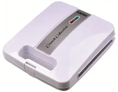 Sandwich maker Albatros S4G-1200W, 1200W, Grill (Alb)